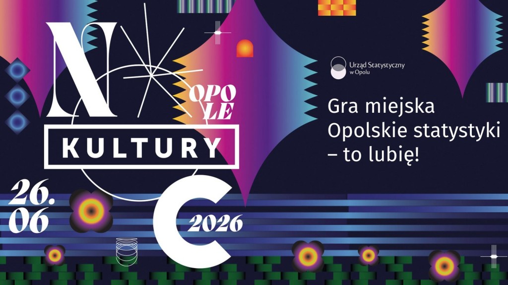 Grafika promująca Noc Kultury 2026 w Opolu