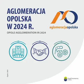 Powiększ obraz: Brochures cover Opole Agglomeration in 2024